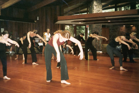 Group dancing