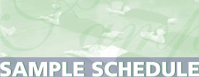 Sample Schedule